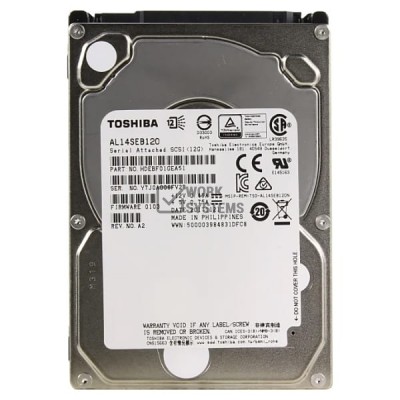 AL14SEB12EQ Жесткий диск TOSHIBA 1.2TB SAS 12G 2.5 128МБ 512E