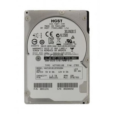 HUC101812CS4204 Жесткий диск Hitachi 1.2 Тб 2.5" 10000 об/мин