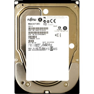 Жесткий диск Fujitsu CA06778-B100 73,5Gb  SAS 3,5" HDD