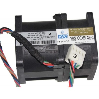 Вентилятор HP DF04056B12U-030 12v 40x40x56mm  15000