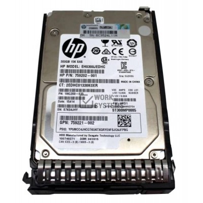 Жесткий диск HP 861780-S21 300Gb  SAS 2,5" HDD