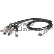QSFP-40G-4xSFP+DAC-1 Модуль 40G QSFP-40G->4xSFP+ DAC, дальность до 1м