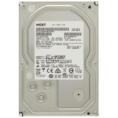 Жесткий диск Hitachi HUS726040ALA614 4Tb 7200 SATAIII 3.5" HDD