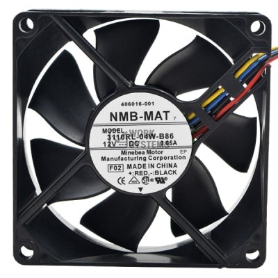 Вентилятор HP 406016-001 12v 80x80x25mm  3800