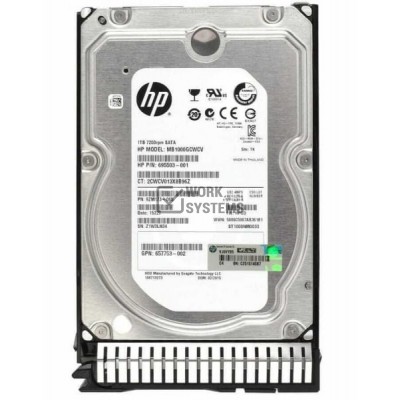 Жесткий диск HP 9ZM173-065 1Tb 7200 SATAIII 3.5" HDD Жесткий диск HP 9ZM173-065 1Tb 7200 SATAIII 3.5" HDD