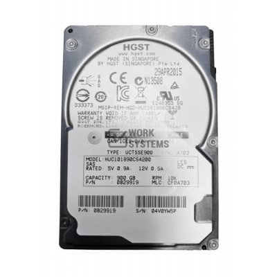 Жесткий диск HGST 0B31260 900Gb 10520 SAS 2,5" HDD Жесткий диск HGST 0B31260 900Gb 10520 SAS 2,5" HDD