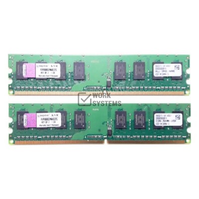 Оперативная память Kingston KVR800D2N6K2/2G DDRII 1Gb