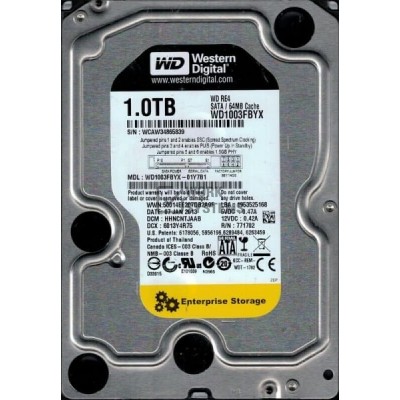Жесткий диск Western Digital WD1003FBYX-01Y7B1 1Tb  SATAII 3,5" HDD
