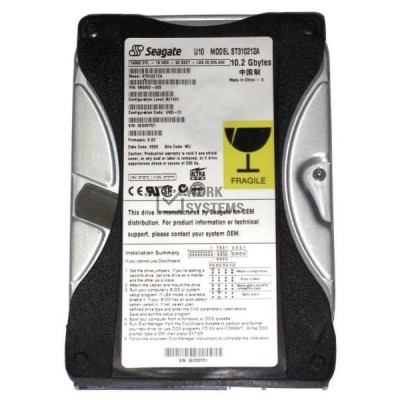 Жесткий диск Seagate ST310212A 10,2Gb 5400 IDE 3.5" HDD