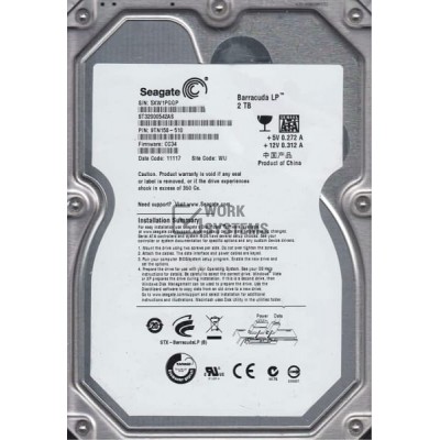 Жесткий диск Seagate 9TN158 2Tb  SATAII 3,5" HDD