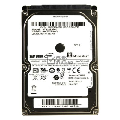 Жесткий диск Seagate ST320LM001 320Gb 5400 SATAII 2,5" HDD