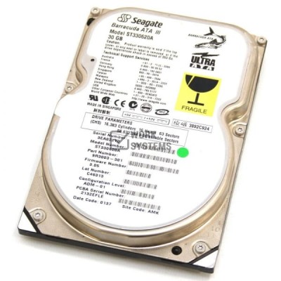 Жесткий диск Seagate ST330620A 30Gb 7200 IDE 3.5" HDD