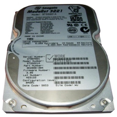 Жесткий диск Seagate ST33221A 4,3Gb 5400 IDE 3.5" HDD