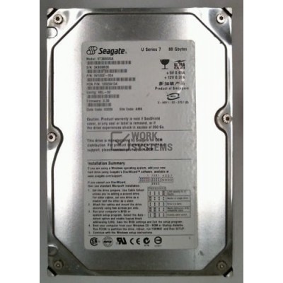 Жесткий диск Seagate ST380022A 80Gb 5400 IDE 3.5" HDD