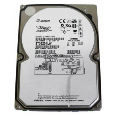 Жесткий диск Seagate ST39204LW 9,2Gb 10000 U160SCSI 3.5" HDD