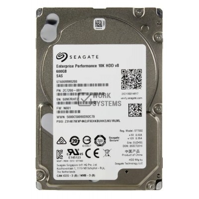 Жесткий диск Seagate 2C7200 600Gb 10000 SAS 2,5" HDD