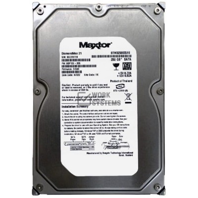 Жесткий диск Maxtor 6A250E0 250Gb 7200 SATAII 3.5" HDD