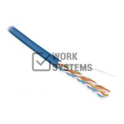 UUTP4-C5E-S24-IN-LSZH-BL-305 Кабель витая пара Hyperline U/UTP 5e кат. 4 пары
