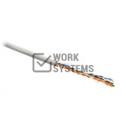 UUTP4-C5E-S24-IN-LSZH-GY-305 Кабель витая пара Hyperline U/UTP 5e кат. 4 пары