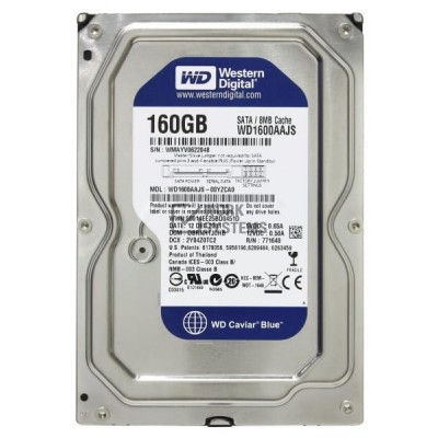Жесткий диск Western Digital WD1600AAJS 160Gb  SATAII 3,5" HDD