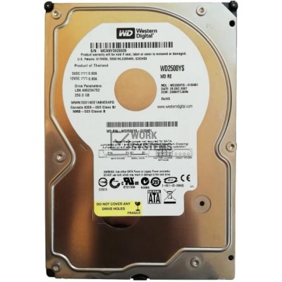 Жесткий диск Western Digital WD2500YS 250Gb  SATAII 3,5" HDD