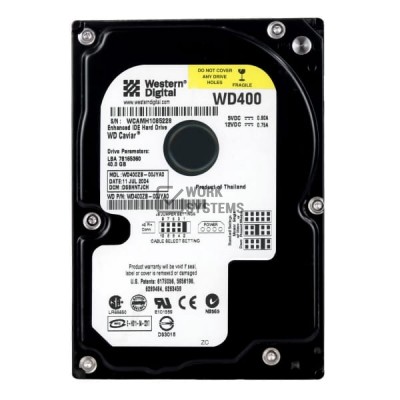 Жесткий диск Western Digital WD400ZB 40Gb 7200 IDE 3.5" HDD