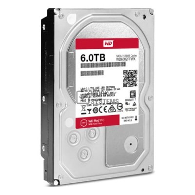 WD6002FFWX Жесткий диск WESTERN DIGITAL 6TB 7200 SATA 6G 3.5 RED PRO