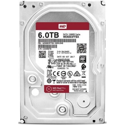 WD6003FFBX Жесткий диск Western Digital 6TB SATA 6Gb/s