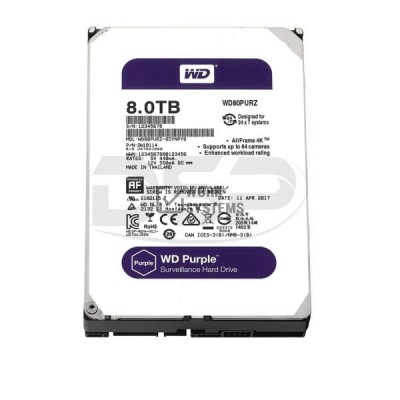 Жесткий диск Western Digital WD80PURZ 8Tb IntelliPower SATAIII 3.5" HDD