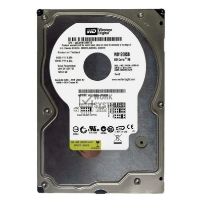 Жесткий диск Western Digital WD1200SB 120Gb 7200 IDE 3.5" HDD